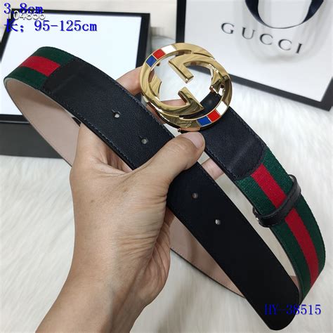 3.8 cm width gucci belt